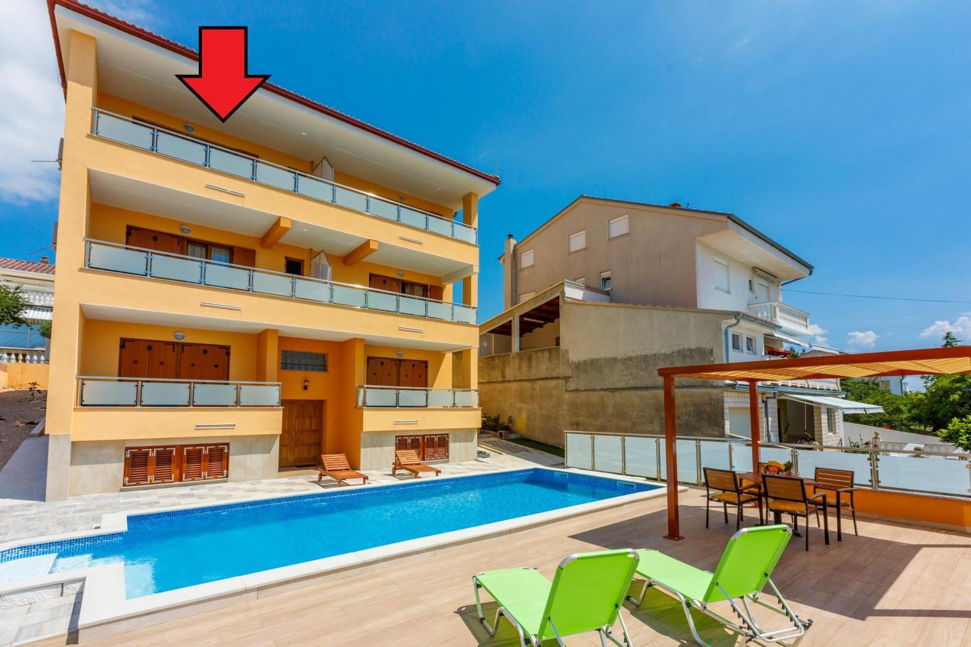 House View Apartman Novi Vinodolski Kültér fotó