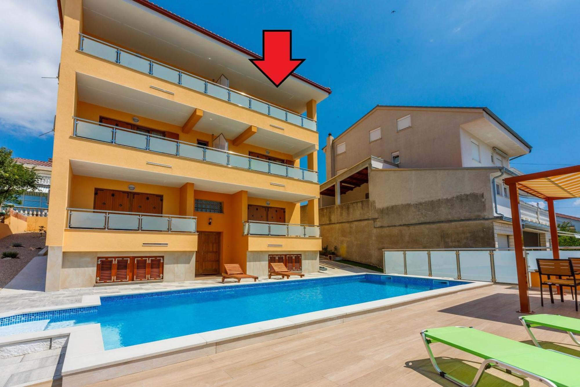 House View Apartman Novi Vinodolski Kültér fotó