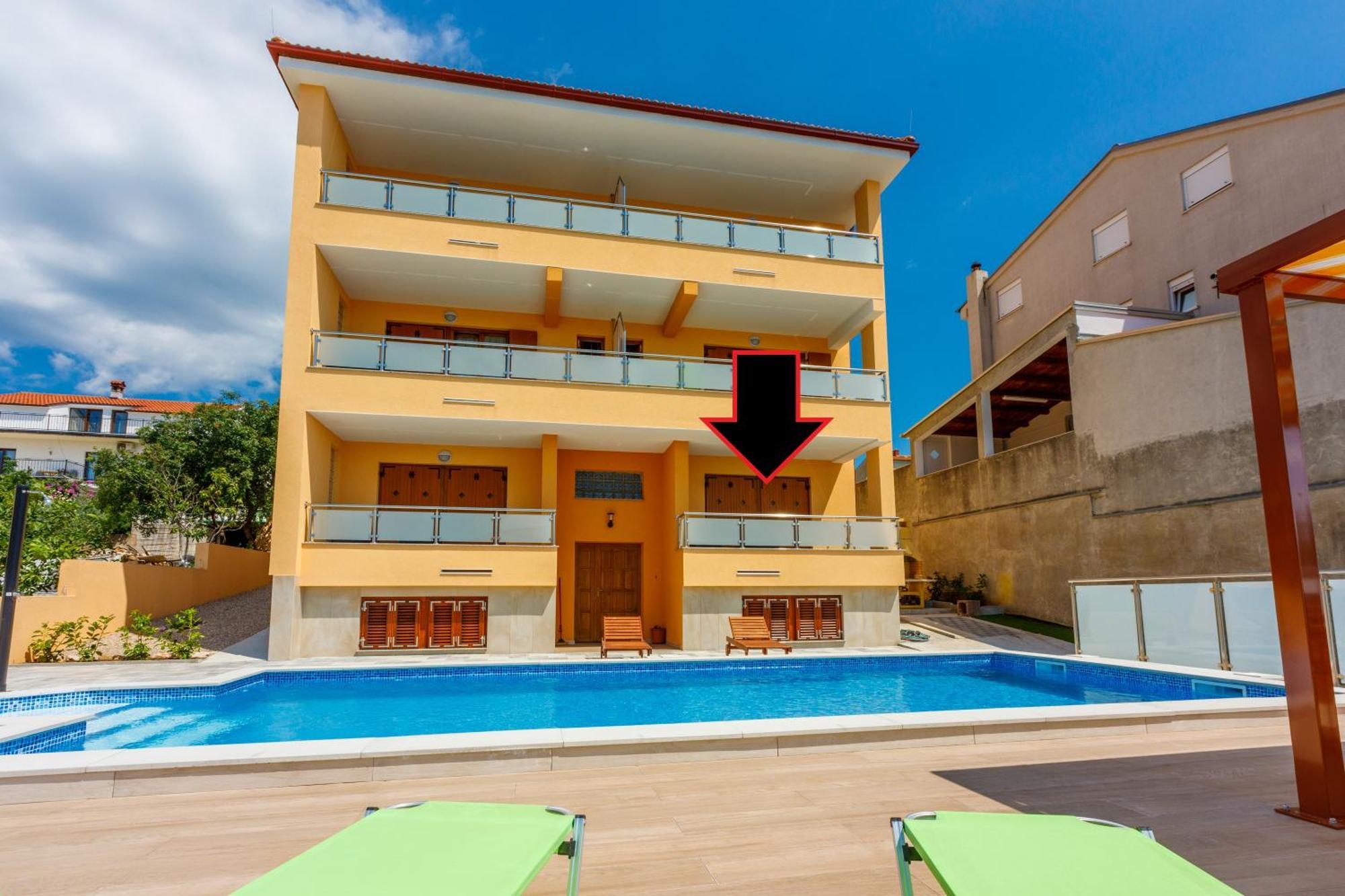 House View Apartman Novi Vinodolski Kültér fotó