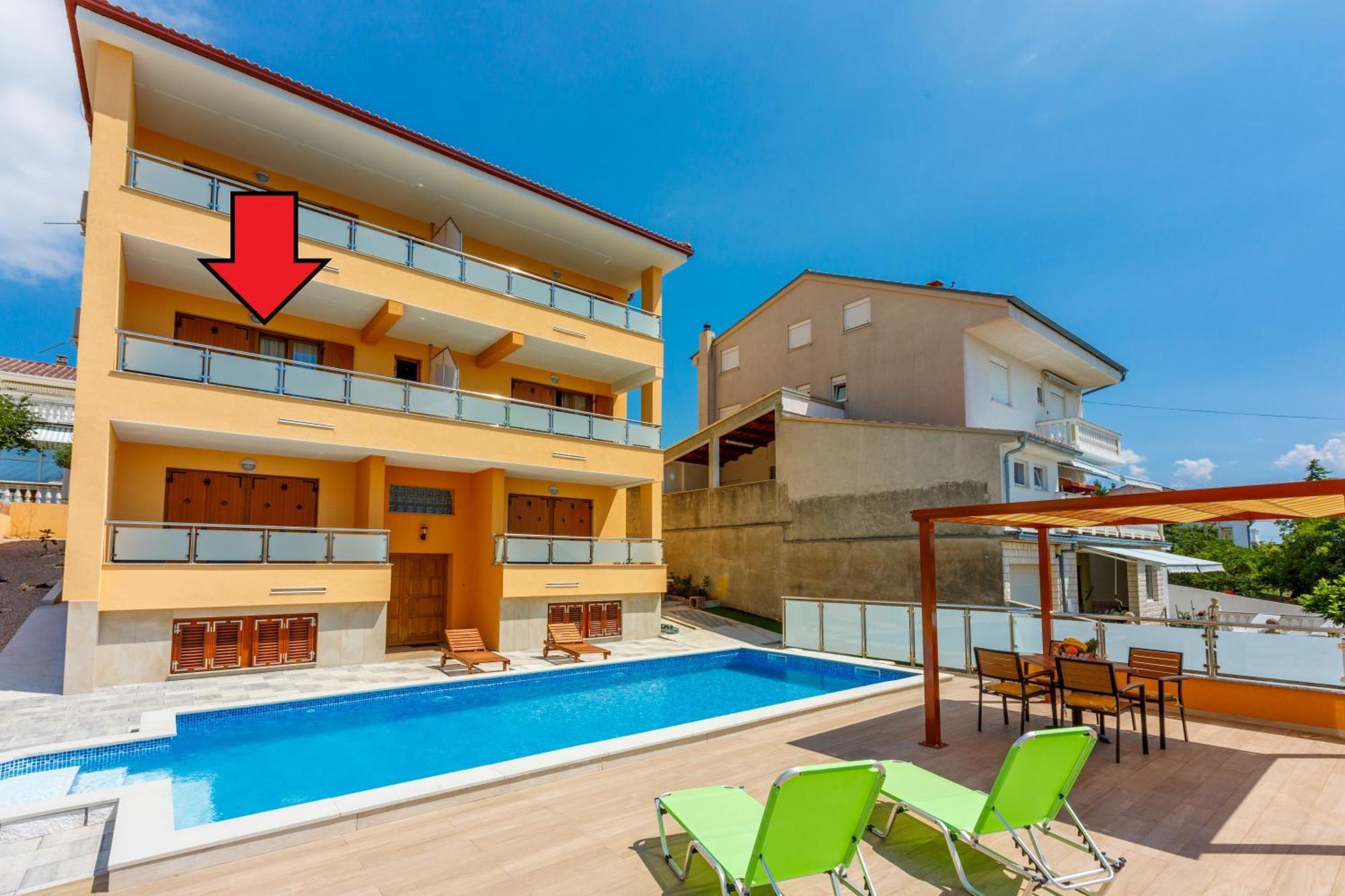 House View Apartman Novi Vinodolski Kültér fotó